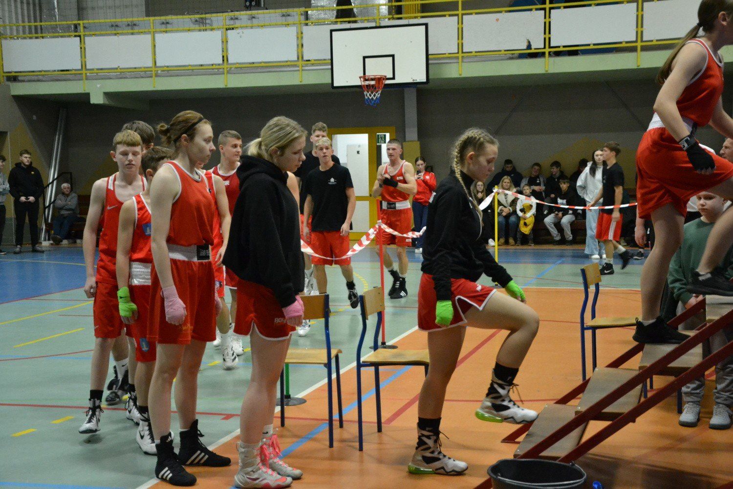 Mecz Bokserski Województwo Kujawsko - Pomorskie vs Województwo Świętokrzyskie o Puchar Marszałka Województwa Kujawsko - Pomorskiego w Lipnie