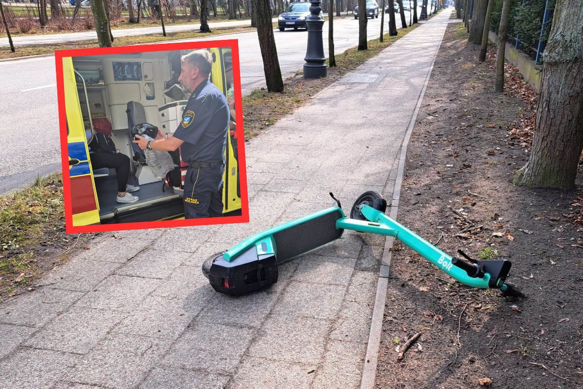 Jechała hulajnogą. Oto co dali jej strażnicy miejscy. "To nie codzienna praktyka"