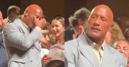 Dwayne Johnson ZALAŁ SIĘ ŁZAMI na festiwalu filmowym w Wenecji. Owacje na stojąco trwały kwadrans
