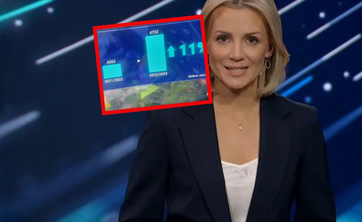 Wpadka w TVP. Kuriozalna grafika