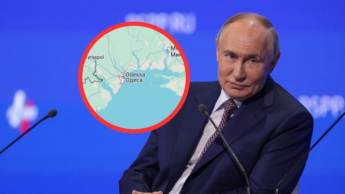 "Kommiersant": Putin grozi Odessie. Ekspert mówi o zagrożeniu