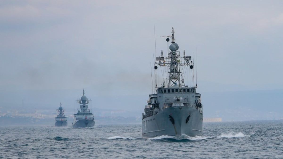 Rosyjskie okręty wypłynęły na Morze Czarne