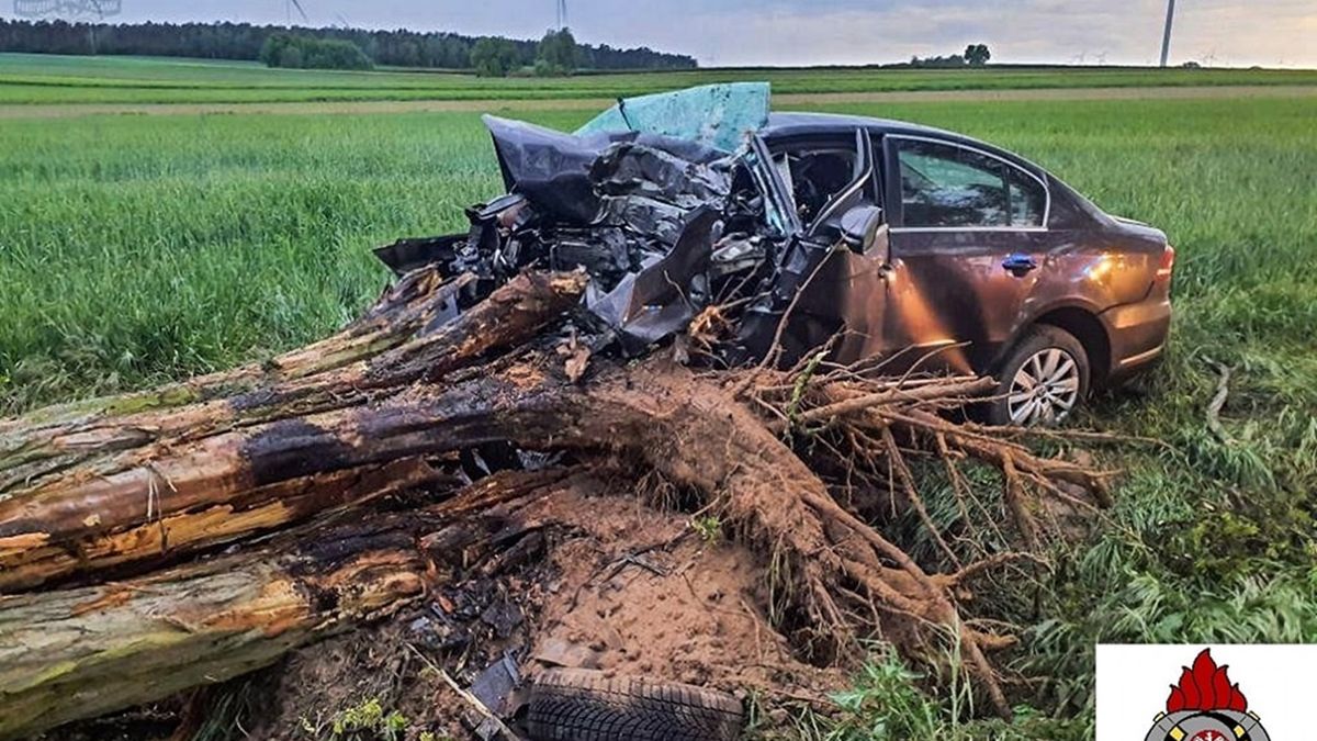 28-latek zginął na miejscu 