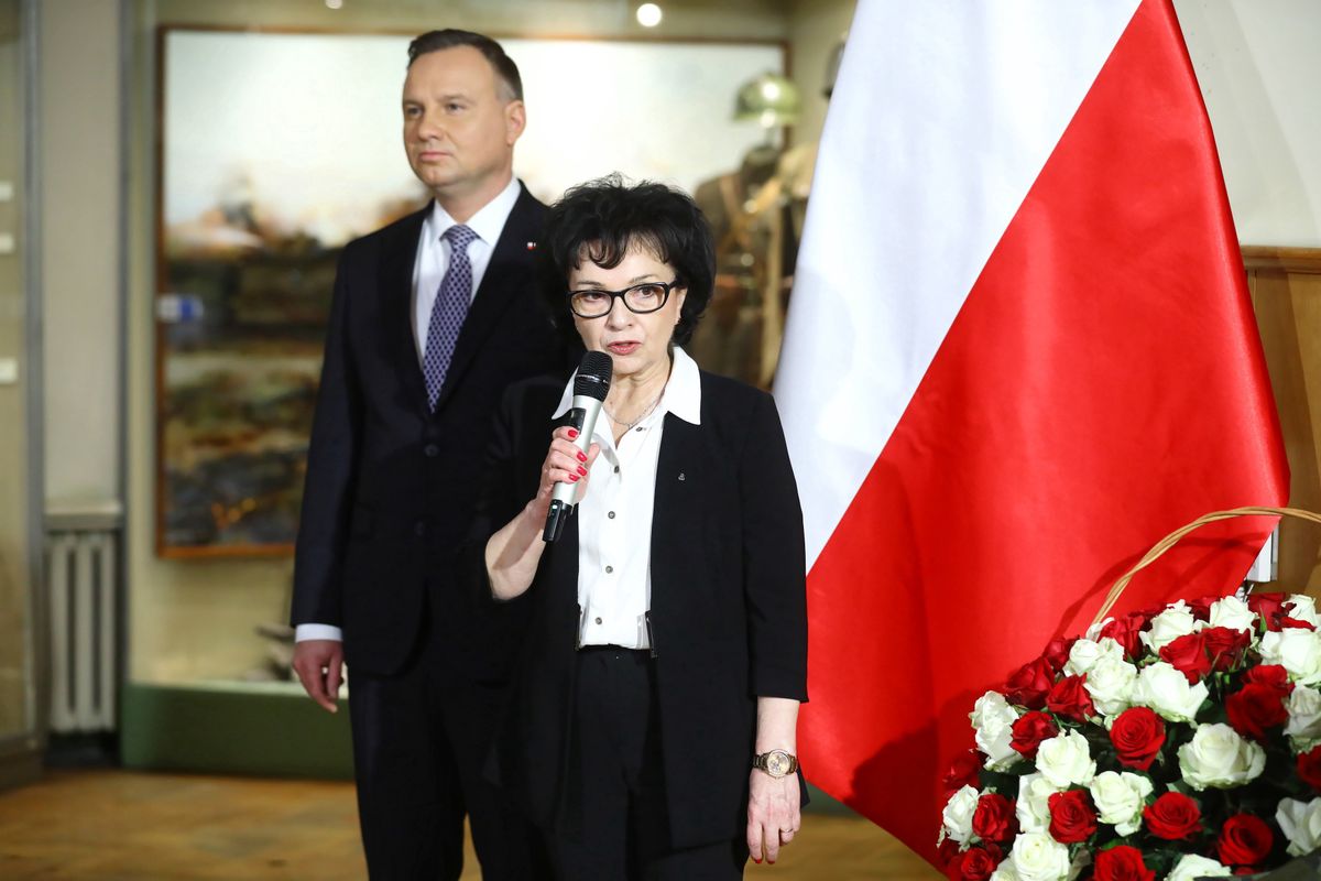 Wybory 2020. Prezydent Andrzej Duda rozmawiał z marszałek Sejmu Elżbietą Witek