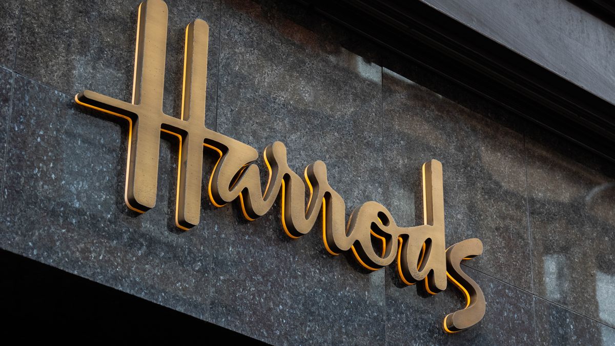 A general view of sign frontage on the Harrods department store in Knightsbridge, central London. Barristers representing the alleged victims of Mohamed Al Fayed have said the case "combines some of the most horrific elements of the cases involving Jimmy Savile, Jeffrey Epstein and Harvey Weinstein". The late Harrods' owner was described as a "monster" during a press conference held by the legal team featured in the BBC documentary Al-Fayed: Predator At Harrods. Picture date: Friday September 20, 2024. (Photo by James Manning/PA Images via Getty Images)