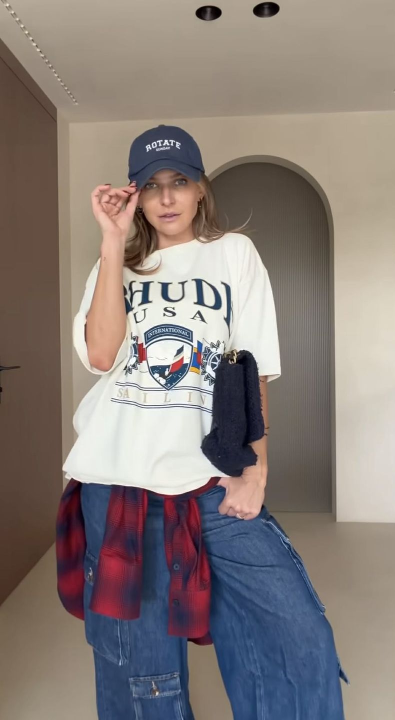 Anna Lewandowska wystroiła się w ciuchy Roberta