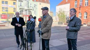 Szczecinek: Poseł i samorządowcy o inwestycjach drogowych