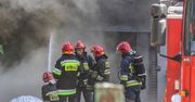 Kędzierzyn-Koźle. Pożar w pawilonie handlowym. Jedna osoba ranna