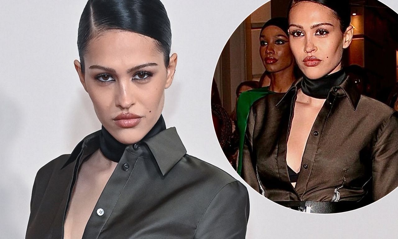 Amelia Gray Hamlin pokazała się na imprezie w samej bieliźnie. "Zapomniała" spodni?