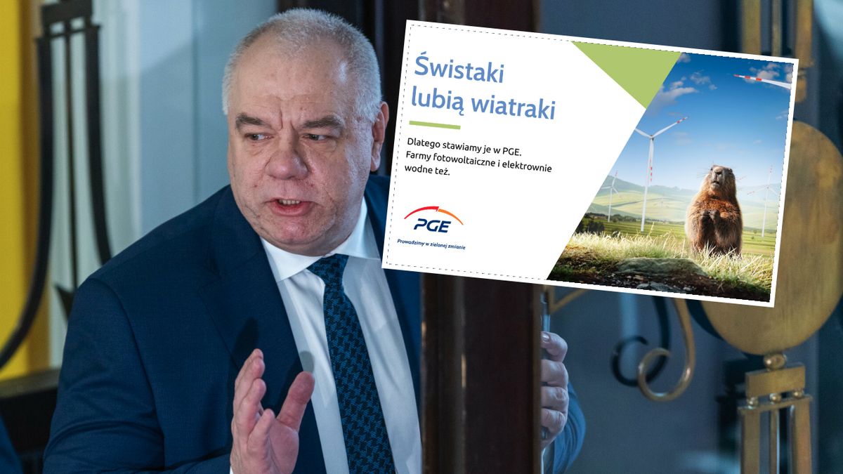 Jacek Sasin odwołał się do reklam Polskiej Grupy Energetycznej