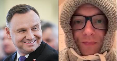 Maciej Stuhr "ROZPŁYWA SIĘ" nad Andrzejem Dudą: "Przystojny, rezolutny. Potrafi zmniejszyć zwiększającą się ilość wirusa w powietrzu"
