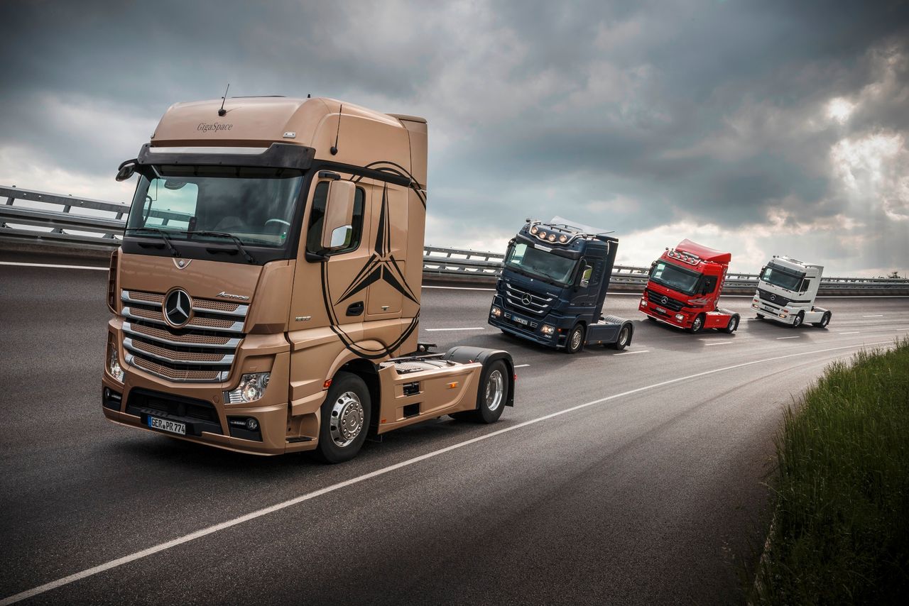 Nowoczesne systemy w ciężarówkach poprawiające bezpieczeństwo i obniżające zużycie paliwa