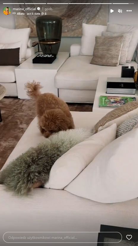 Marina Łuczenko chwali się hiszpańską willą