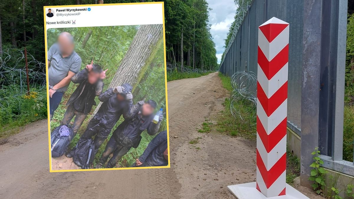 Paweł Wyrzykowski wrzucił zdjęcia upokarzanych migrantów