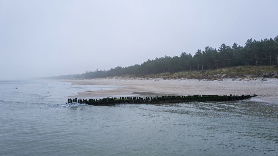 Plaża nad Morzem Bałtyckim