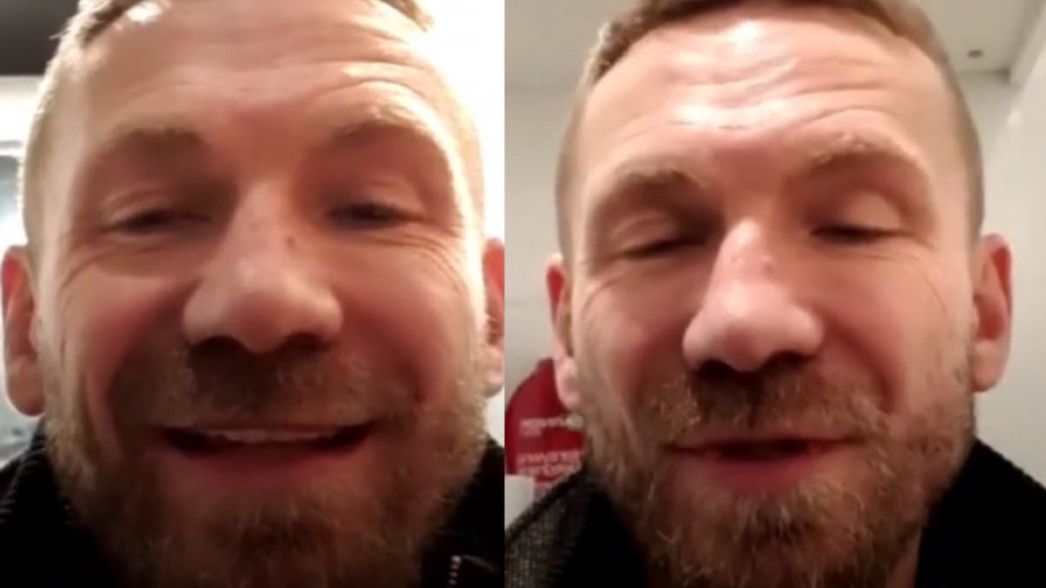 Przemek Kossakowski połączył się z fanami w środku nocy 