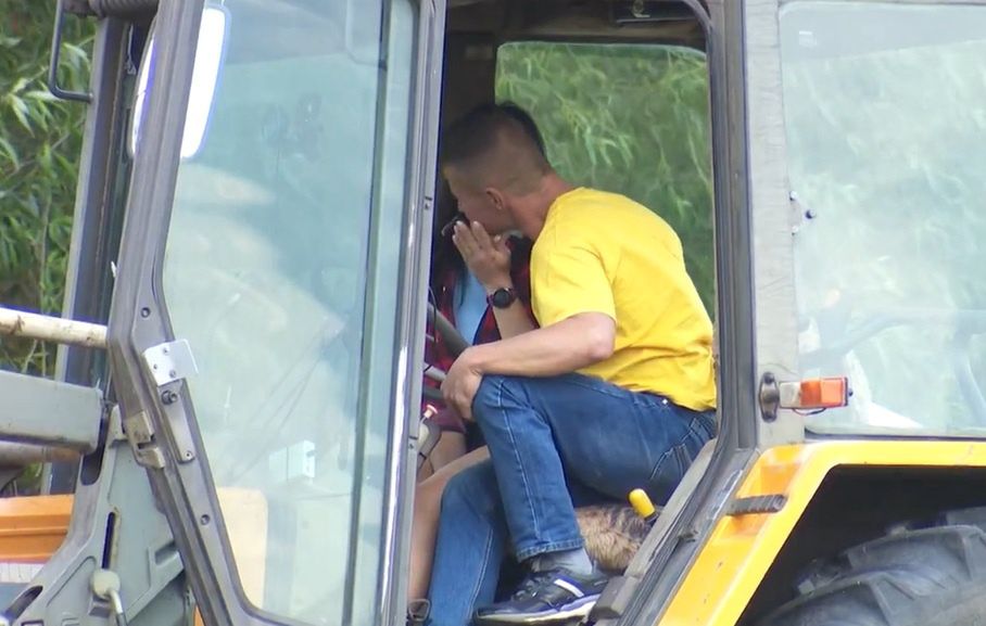 Agnieszka i Krzysztof  w "Rolnik szuka żony"