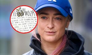 Zniknął wózek jej psa. Damięcka reaguje grafiką