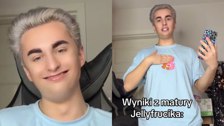 Jelly Frucik nie zdał matury