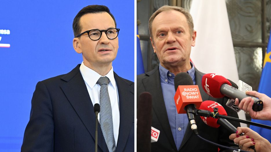 Mateusz Morawiecki, Donald Tusk