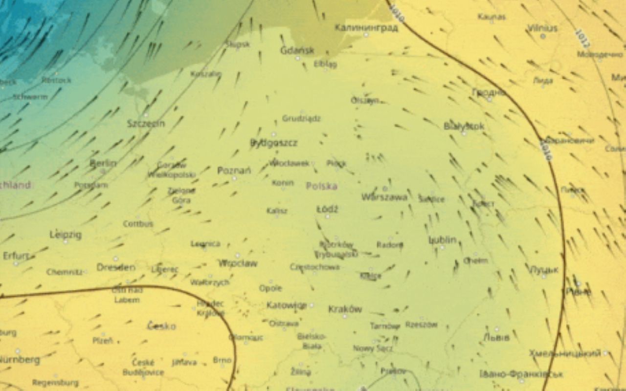 Chłodny i wietrzny początek tygodnia w Polsce. IMGW zapowiada