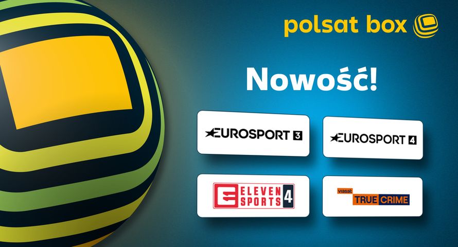Nowe kanały sportowe i kryminalne w Polsat Box