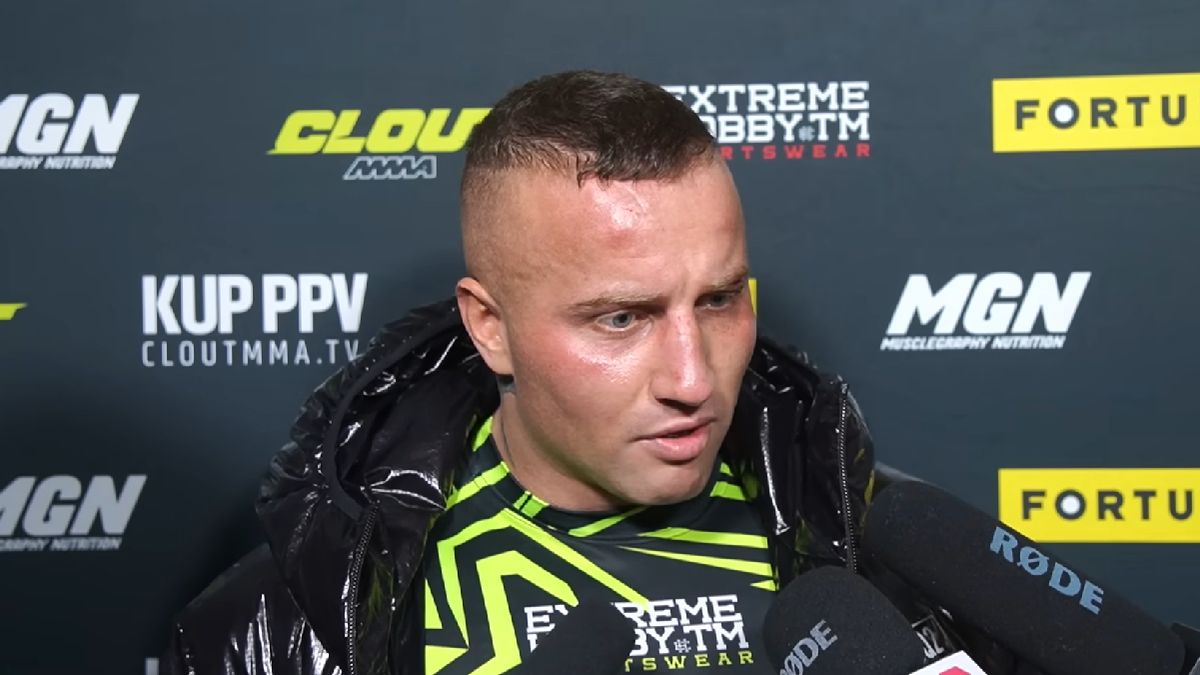 Na zdjęciu: Denis 'Bad Boy' Załęcki