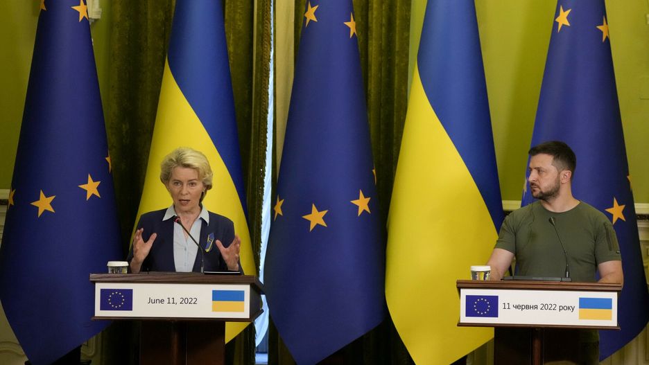 Wspólna konferencja Ursuli von der Leyen i Wołodymyra Zełenskiego 