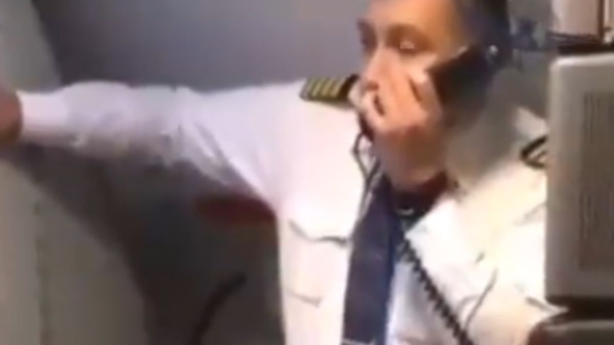 Pilot rosyjskich linii lotniczych Pobeda 