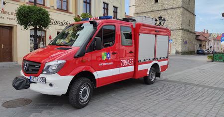 Łodygowice. Pożar domu jednorodzinnego. 8-latek zadzwonił na 112
