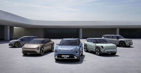 Elektryczna szarża Kii: nowe EV5 oraz koncepcyjne EV3 i EV4