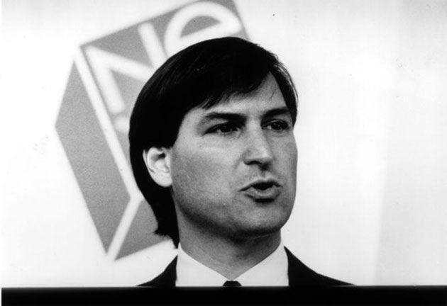 Steve Jobs jako CEO firmy NeXT. (Fot. Guardian.co.uk)