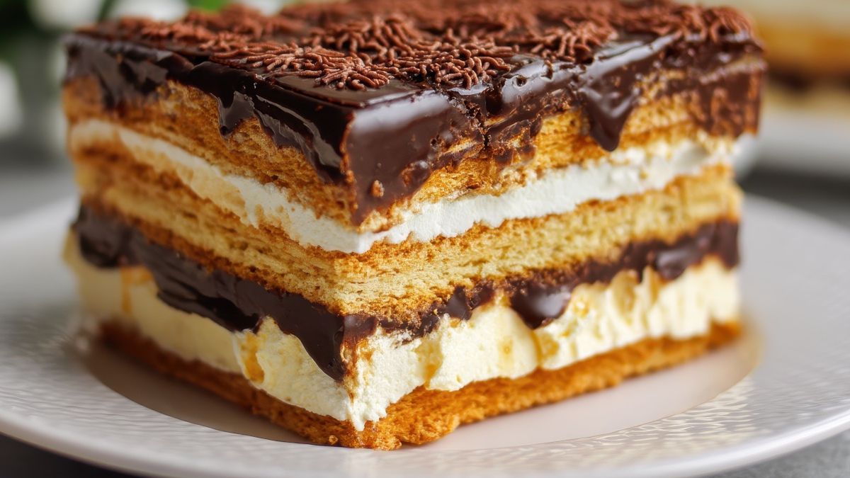 Ciasto warstwowa pokusa