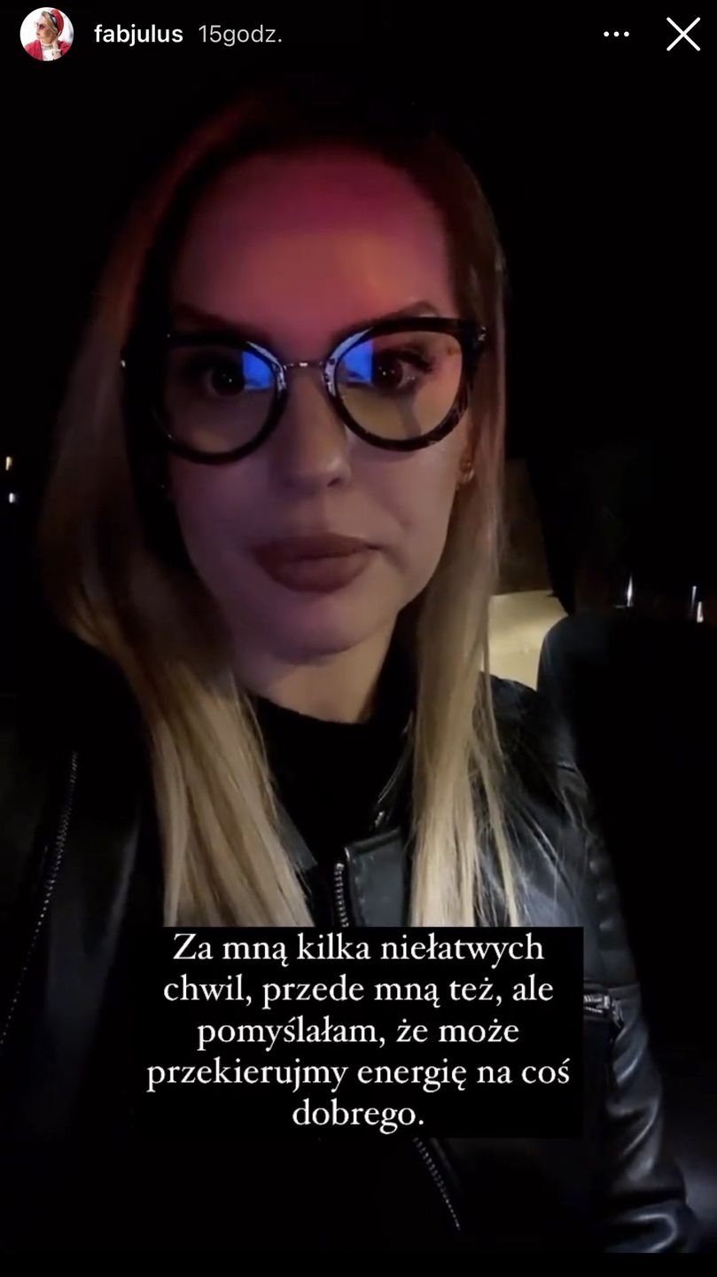 Julia Oleś dziękuje za wyrazy wsparcia po śmierci Kamila Durczoka