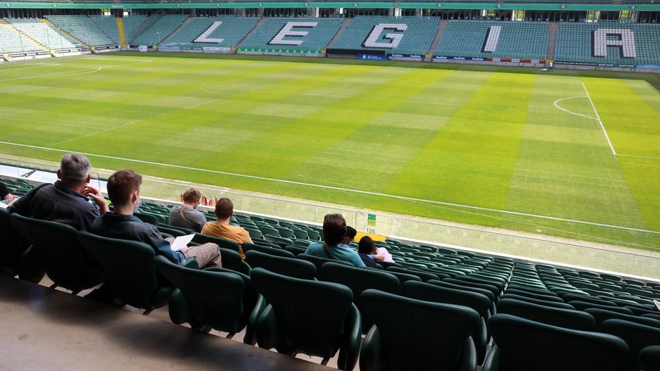 Warszawa. Szczepienia odbywają się m.in. na stadionie Legii