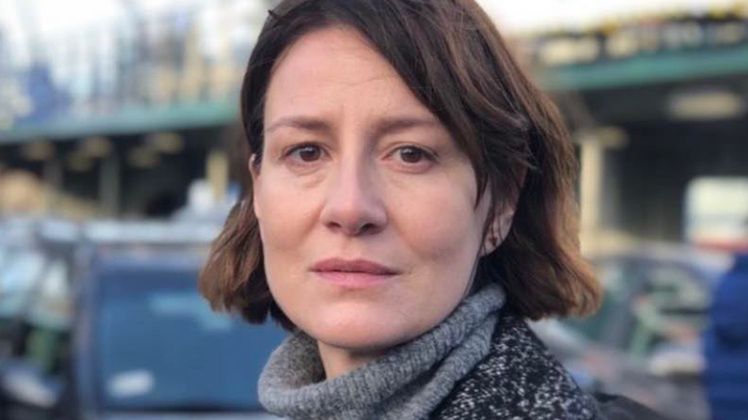 Maja Ostaszewska niesie pomoc uchodźcom