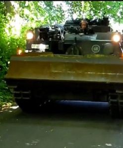 Niemcy: trzymał czołg w piwnicy. 84-latek może za to słono zapłacić