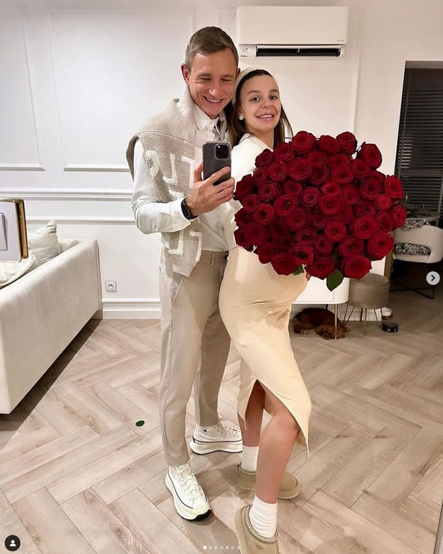 ¡Polina y Jakub Rzeniczak concedieron una entrevista conjunta!  Revelaron cómo se conocieron. "La primera noche dijiste que serías mi esposa." (video)