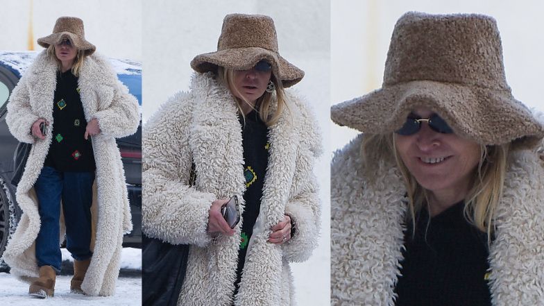 Monika Olejnik w drodze do atelier Roberta Kupisza 