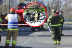 Elektryk stanął w ogniu. W środku znaleziono zwęglone zwłoki