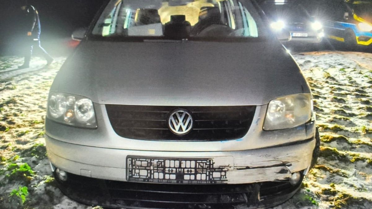 Zdjęcie pojazdu udostępnione przez mazowiecką policję