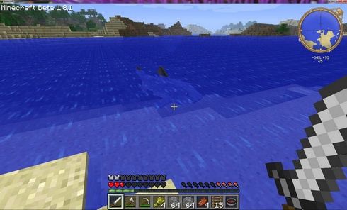 Minecraft kwadratowa woda