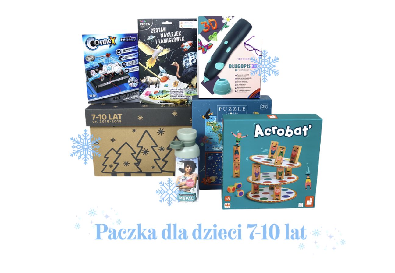 Paczki świąteczne od Biedronki