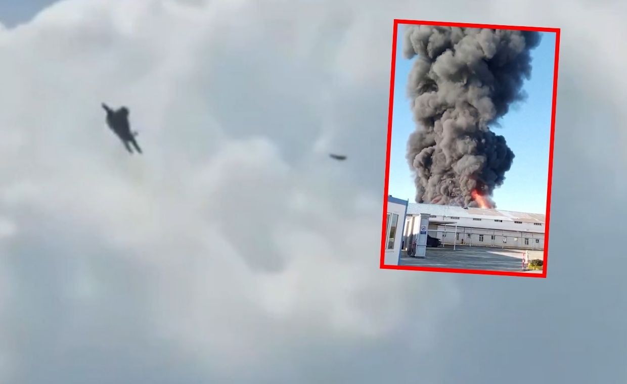 Amerykański F-15 przegrywa pojedynek z irańskim dronem. Jest nagranie