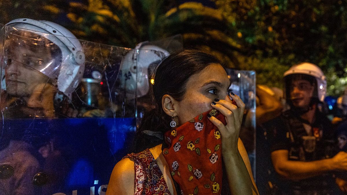 Protesty w Turcji; zdj. poglądowe