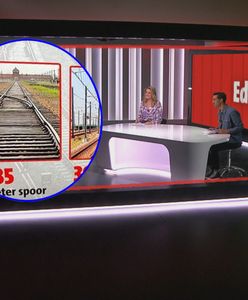 Tory do obozu Auschwitz jako ilustracja do materiału. Holendrzy przepraszają.