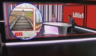 Tory do obozu Auschwitz jako ilustracja do materiału. Holendrzy przepraszają.