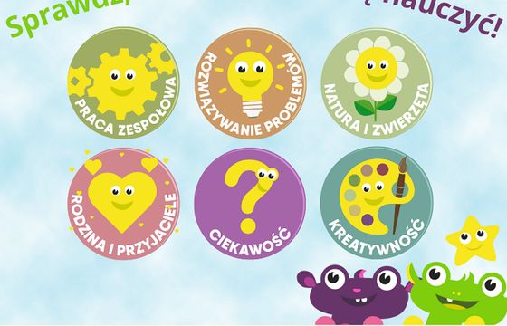 Polsat JimJam z edukacyjnymi odznakami podczas emisji bajek
