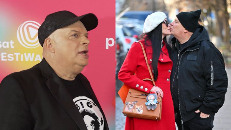 Krzysztof Skiba rozpływa się nad MŁODSZĄ O 26 LAT żoną i ucisza przeciwników miłości. "Jednym się podoba, a innym nie" (WIDEO)