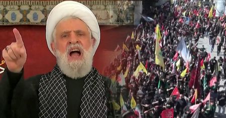 "Izrael musi się wycofać". Lider Hezbollahu przemówił podczas Aszury